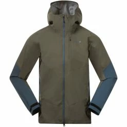 Bergans Rabot V2 3-Layer Jacket Men green mud/orion blue