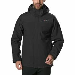 Berghaus Hillwalker InterActive Shell Jacket Men black/black 13 Berghaus Hillwalker InterActive Shell Jacket Men black/black -Rain jackets Men Sales Store berghaus hillwalker interactive shell jacket men black black 6