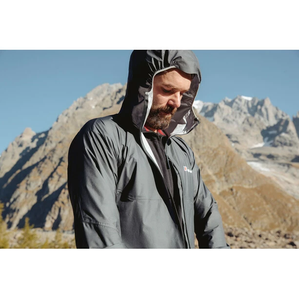 Berghaus Hyper 100 Shell Jacket Men carbon 7 Berghaus Hyper 100 Shell Jacket Men carbon - Image 5