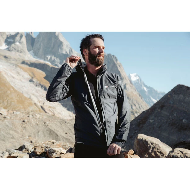 Berghaus Hyper 100 Shell Jacket Men carbon 8 Berghaus Hyper 100 Shell Jacket Men carbon - Image 6