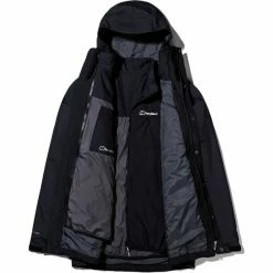 Berghaus Integer Gemini 4in1 Shell Jacket Men black/black -Rain jackets Men Sales Store berghaus integer gemini 4in1 shell jacket men black black 3