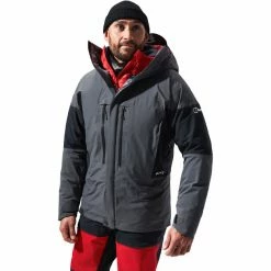 Berghaus MTN Guide GTX Pro Jacket Men grey pinstripe/jet black -Rain jackets Men Sales Store berghaus mtn guide gtx pro jacket men grey pinstripe jet black 4