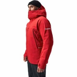 Berghaus MTN Seeker GTX Jacket Men goji berry/haute red -Rain jackets Men Sales Store berghaus mtn seeker gtx jacket men goji berry haute red 5