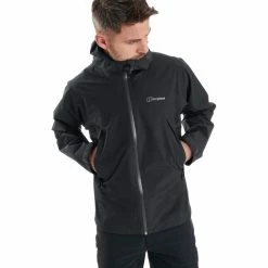 Berghaus Paclite Dynak Shell Jacket Men black/black -Rain jackets Men Sales Store berghaus paclite dynak shell jacket men black black 3