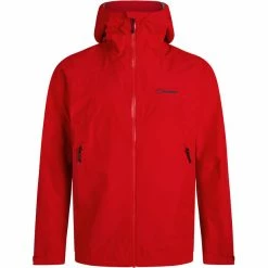 Berghaus Paclite Peak Vented Shell Jacket Men goji berry