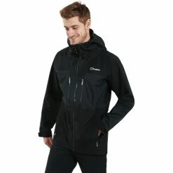 Berghaus Ridgemaster 3L Shell Jacket Men black/black -Rain jackets Men Sales Store berghaus ridgemaster 3l shell jacket men black black 5