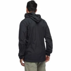 Black Diamond Highline Stretch Shell Jacket Men black -Rain jackets Men Sales Store black diamond highline stretch shell jacket men black 3