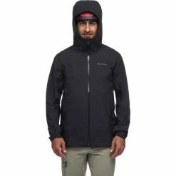 Black Diamond Highline Stretch Shell Jacket Men black -Rain jackets Men Sales Store black diamond highline stretch shell jacket men black 4