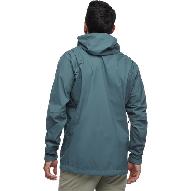 Black Diamond Highline Stretch Shell Jacket Men raging sea 4 Black Diamond Highline Stretch Shell Jacket Men raging sea - Image 2