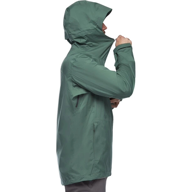 Black Diamond Stormline Stretch Rain Shell Jacket Men raging sea 5 Black Diamond Stormline Stretch Rain Shell Jacket Men raging sea - Image 3