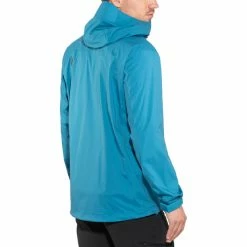 Black Diamond Stormline Stretch Rain Shell Jacket Men kingfisher -Rain jackets Men Sales Store black diamond stormline stretch rain shell jacket men kingfisher 2