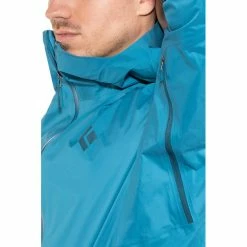 Black Diamond Stormline Stretch Rain Shell Jacket Men kingfisher -Rain jackets Men Sales Store black diamond stormline stretch rain shell jacket men kingfisher 6