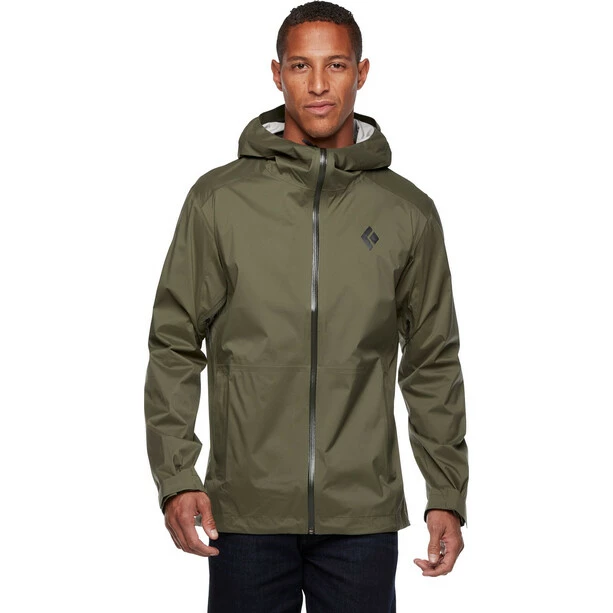 Black Diamond Stormline Stretch Rain Shell Jacket Men tundra 4 Black Diamond Stormline Stretch Rain Shell Jacket Men tundra - Image 2
