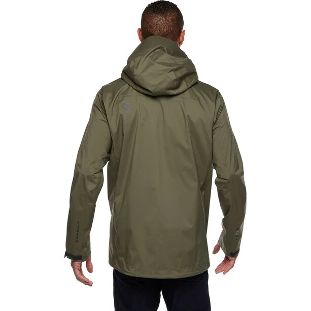 Black Diamond Stormline Stretch Rain Shell Jacket Men tundra 6 Black Diamond Stormline Stretch Rain Shell Jacket Men tundra - Image 4