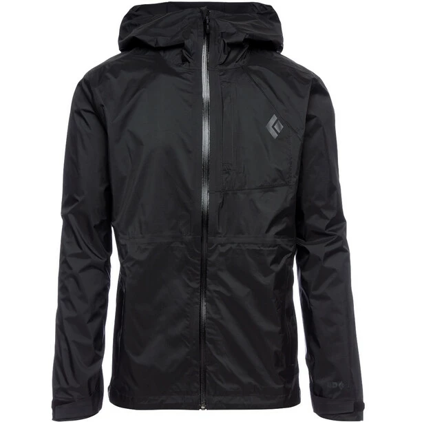 Black Diamond TreeLine Rain Shell Jacket Men black 3 Black Diamond TreeLine Rain Shell Jacket Men black