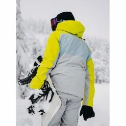 Burton [ak] Swash 2 Layer Jacket Gore-Tex Men limeade/ballad blue/gray cloud -Rain jackets Men Sales Store burton ak swash 2 layer jacket gore tex men limeade ballad blue gray cloud 5