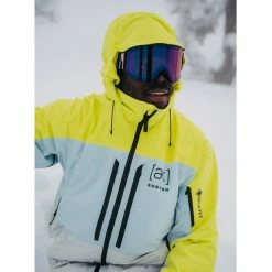 Burton [ak] Swash 2 Layer Jacket Gore-Tex Men limeade/ballad blue/gray cloud -Rain jackets Men Sales Store burton ak swash 2 layer jacket gore tex men limeade ballad blue gray cloud 6