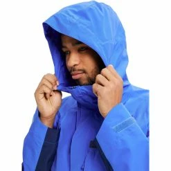 Burton Veridry 2L Rain Jacket Men amparo blue/dress blue -Rain jackets Men Sales Store burton veridry 2l rain jacket men amparo blue dress blue 6