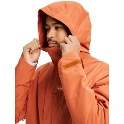 Burton Veridry 2L Rain Jacket Men baked clay -Rain jackets Men Sales Store burton veridry 2l rain jacket men baked clay 6