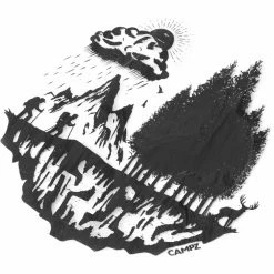 CAMPZ Emergency Poncho Wanderlust transparent -Rain jackets Men Sales Store campz emergency poncho wanderlust transparent 3