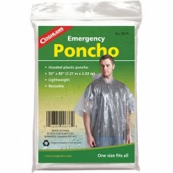 Coghlans Emergency Poncho transparent -Rain jackets Men Sales Store coghlans notfall poncho transparent 6