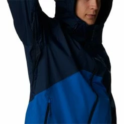 Columbia Rain Scape Jacket Men collegiate navy/bright indigo -Rain jackets Men Sales Store columbia rain scape jacke herren collegiate navy bright indigo 6