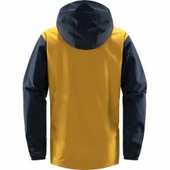 Haglöfs Buteo Jacket Men autumn leaves/tarn blue -Rain jackets Men Sales Store hagloefs buteo jacket men autumn leaves tarn blue 2