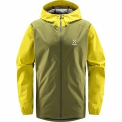 Haglöfs Buteo Jacket Men olive green/aurora