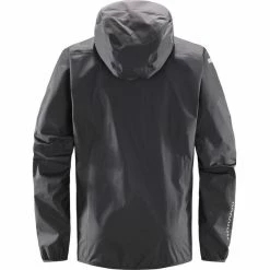 Haglöfs L.I.M Proof Jacket Men magnetite -Rain jackets Men Sales Store hagloefs lim proof jacket men magnetite 2