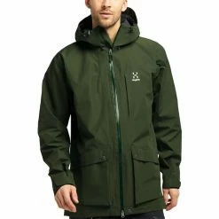 Haglöfs Rubus GTX Jacket Men seaweed green -Rain jackets Men Sales Store hagloefs rubus gtx jacket men seaweed green 3