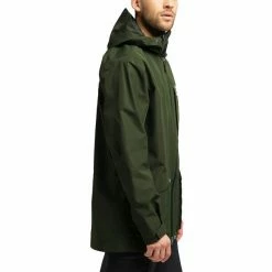 Haglöfs Rubus GTX Jacket Men seaweed green -Rain jackets Men Sales Store hagloefs rubus gtx jacket men seaweed green 5