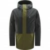 Haglöfs Salix Proof Mimic Parka Men magnetite/olive green -Rain jackets Men Sales Store hagloefs salix proof mimic parka men magnetite olive green 1