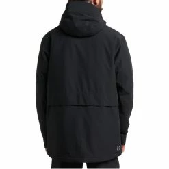 Haglöfs Salix Proof Mimic Parka Men true black -Rain jackets Men Sales Store hagloefs salix proof mimic parka men true black 4