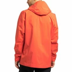 Haglöfs Tjärn Jacket Men habanero 11 Haglöfs Tjärn Jacket Men habanero -Rain jackets Men Sales Store hagloefs tjaern jacket men habanero 4