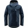 Haglöfs Tjärn Jacket Men tarn blue -Rain jackets Men Sales Store hagloefs tjaern jacket men tarn blue 1