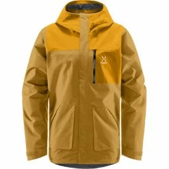 Haglöfs Vide GTX Jacket Men cinnamon brown/autumn leaves