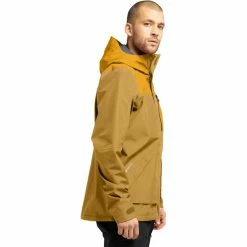 Haglöfs Vide GTX Jacket Men cinnamon brown/autumn leaves -Rain jackets Men Sales Store hagloefs vide gtx jacket men cinnamon brown autumn leaves 4