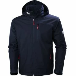 Helly Hansen Crew Hooded Midlayer Jacket Men navy