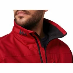 Helly Hansen Crew Jacket Men red -Rain jackets Men Sales Store helly hansen crew jacket men red 5