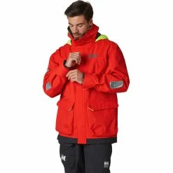 Helly Hansen Pier 3.0 Jacket Men alert red -Rain jackets Men Sales Store helly hansen pier 30 jacket men alert red 3