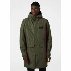 Helly Hansen Rigging Insulator Rain Coat Men utility green -Rain jackets Men Sales Store helly hansen rigging insulator rain coat men utility green 3