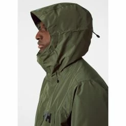 Helly Hansen Rigging Insulator Rain Coat Men utility green -Rain jackets Men Sales Store helly hansen rigging insulator rain coat men utility green 6