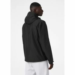 Helly Hansen Seven J Jacket Men black -Rain jackets Men Sales Store helly hansen seven j jacket men black 4