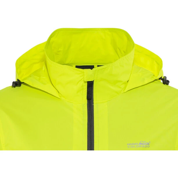 High Colorado Cannes Rain Jacket lime 6 High Colorado Cannes Rain Jacket lime - Image 4
