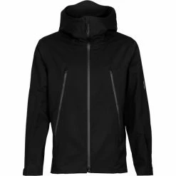 Icebreaker Shell+ Hooded Jacket Men black