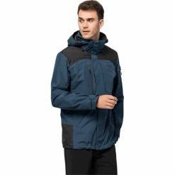 Jack Wolfskin Activate Tour Jacket Men thunder blue -Rain jackets Men Sales Store jack wolfskin activate tour jacket men thunder blue 3