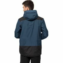 Jack Wolfskin Activate Tour Jacket Men thunder blue -Rain jackets Men Sales Store jack wolfskin activate tour jacket men thunder blue 4