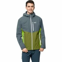 Jack Wolfskin Eagle Peak Jacket Men golden cypress 9 Jack Wolfskin Eagle Peak Jacket Men golden cypress -Rain jackets Men Sales Store jack wolfskin eagle peak jacket men golden cypress 2