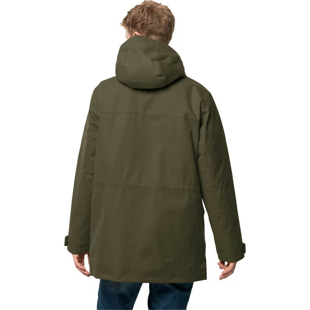 Jack Wolfskin Fierce Wind Parka Men bonsai green 5 Jack Wolfskin Fierce Wind Parka Men bonsai green - Image 3