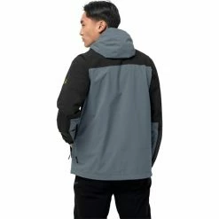 Jack Wolfskin Go Hike Jacket Men storm grey 10 Jack Wolfskin Go Hike Jacket Men storm grey -Rain jackets Men Sales Store jack wolfskin go hike jacket men storm grey 3